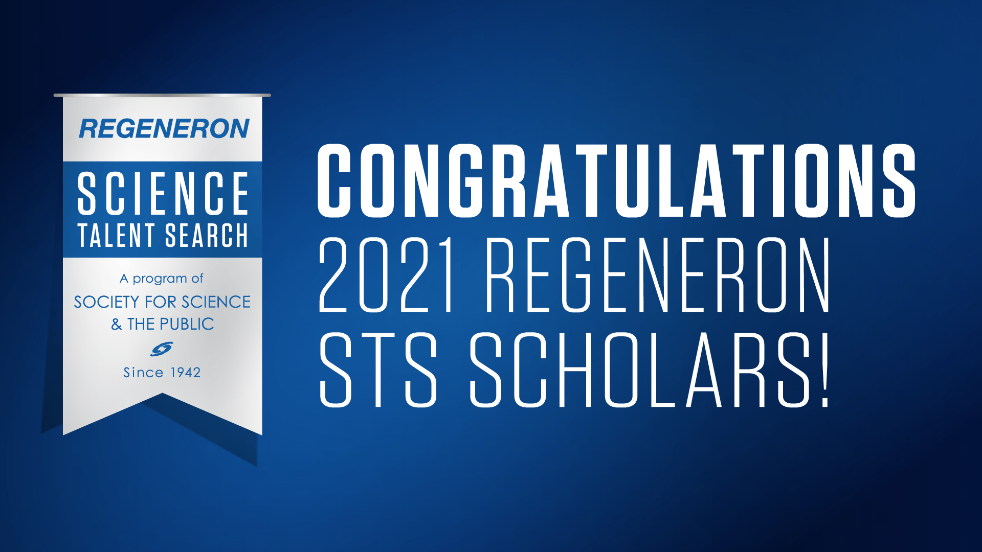 image of 2021 regeneron scholars logo