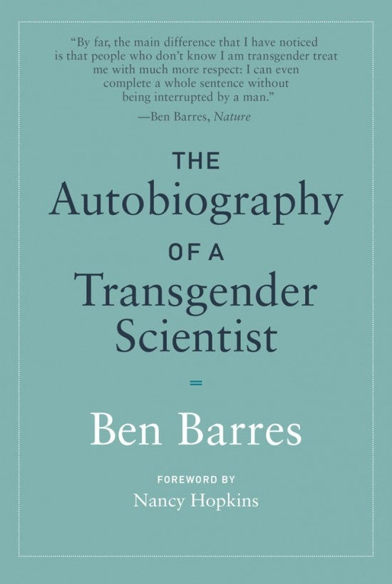 Book cover: The Autobiography of a Transgender Scientist
