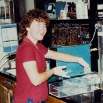 photo of Carol Greider at UC Berkeley 1985