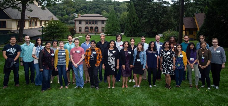 photo of Postdoc retreat participants