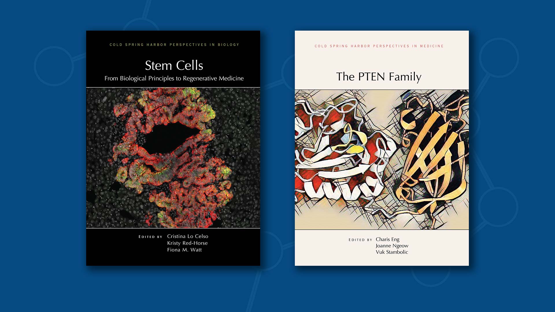 image of two journal covers published by CSHL Press