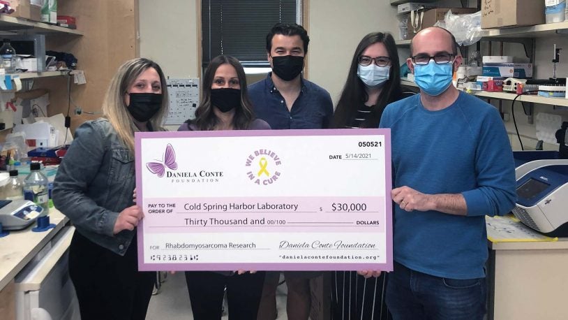 Daniela Conte Foundation donates $30K for sarcoma research