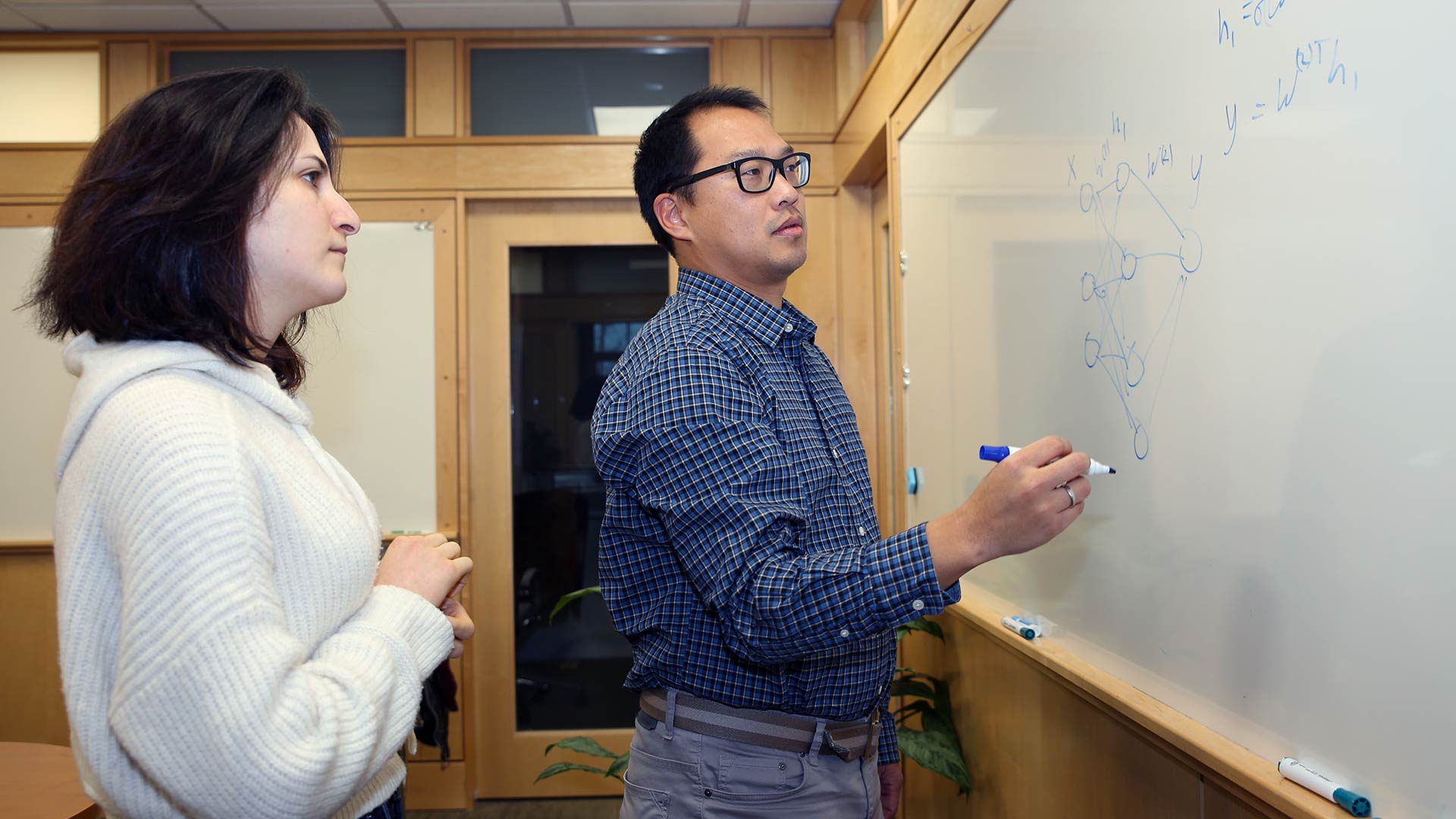 photo of Peter Koo and Shushan Toneyan
