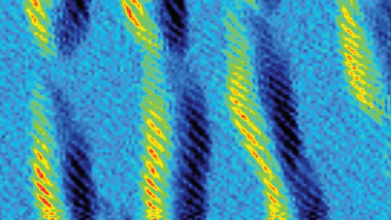 image of helix shaped polymers