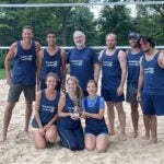 photo of the CSHL 2021 summer volleyball champions