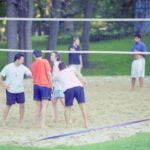 photo of CSHL volleyball players, 2000