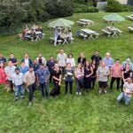 photo of CSHL Postdocs at the 2021 retreat