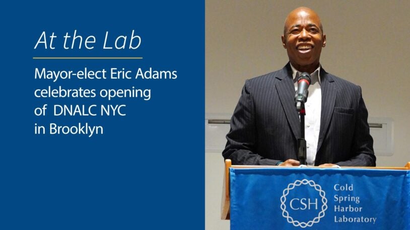 Mayor-elect Adams supports DNALC NYC education opportunities