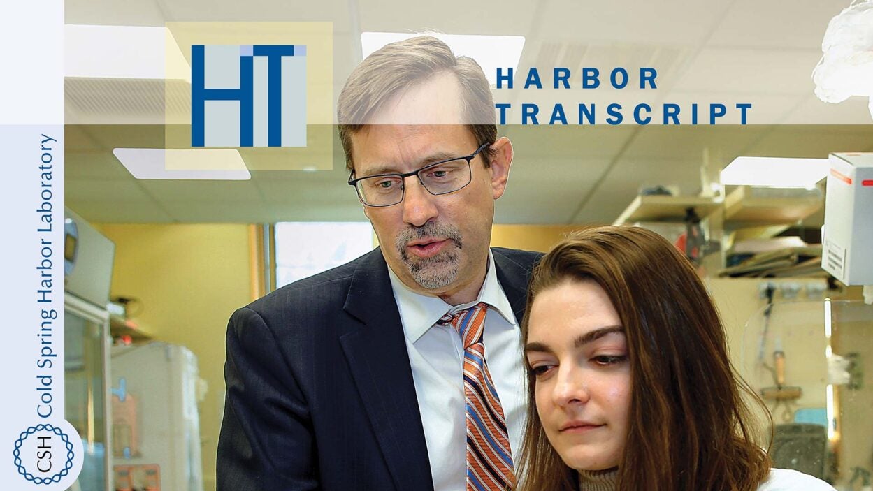 image of the Harbor Transcript cover Winter 2021 edition
