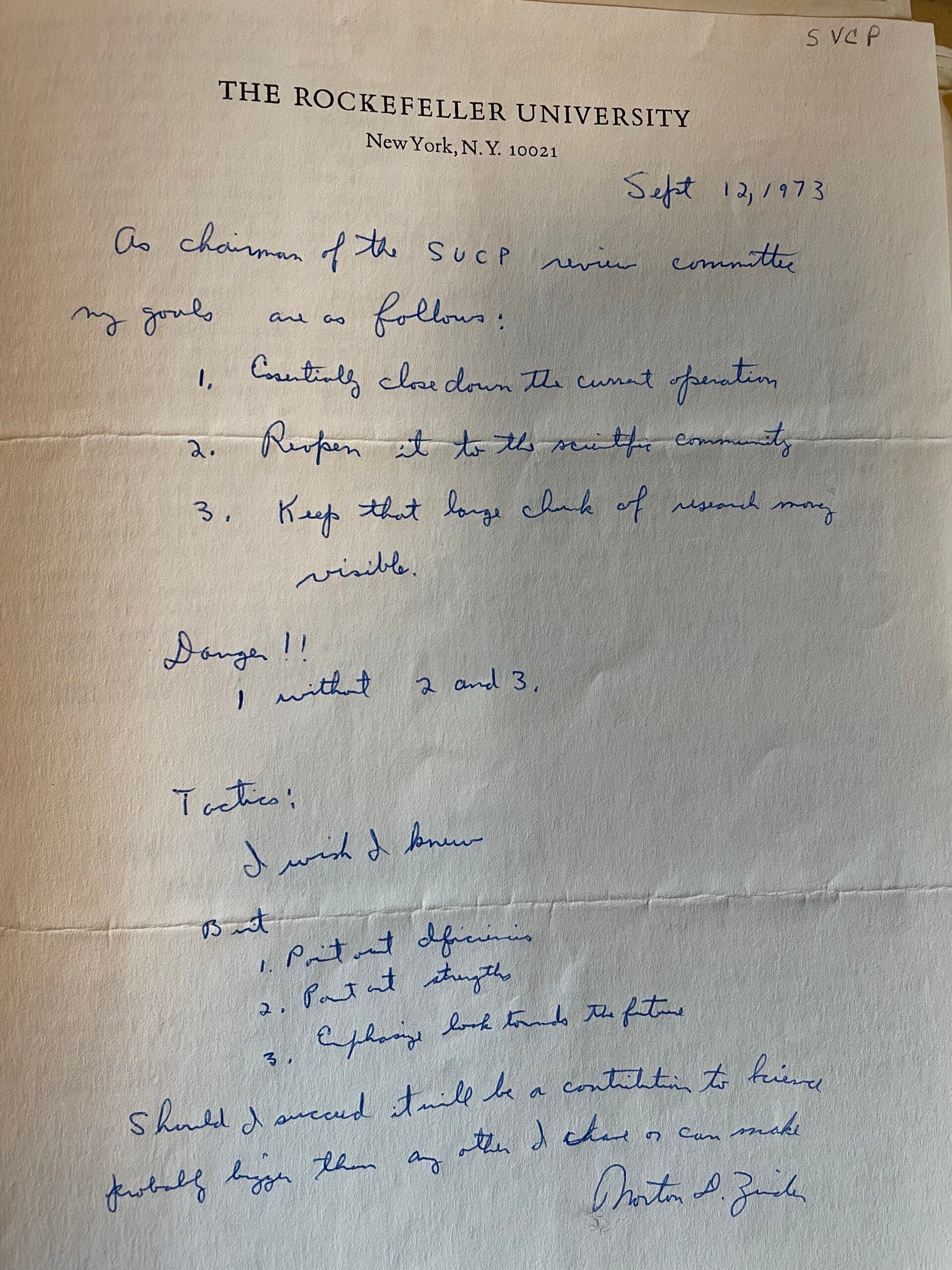 Cancer and Cronyism at the NIH Norton Zinder and the Special Virus