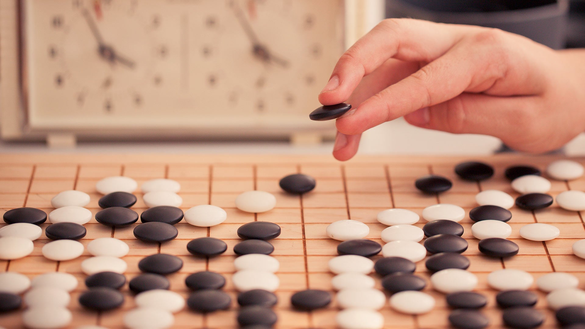 photo of Go strategy game