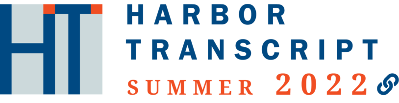  image of the Harbor Transcript Magazine logo Summer 2022 edition