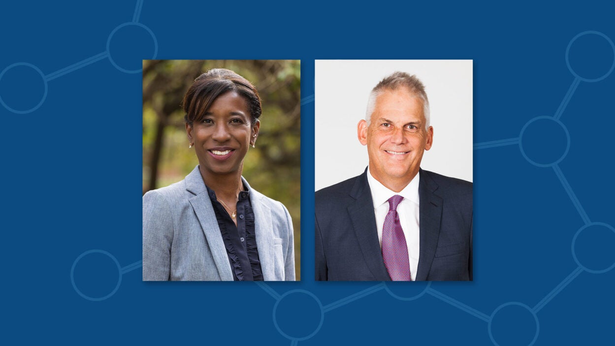 photos of CSHL Trustees Tracy Johnson & Tom Lister