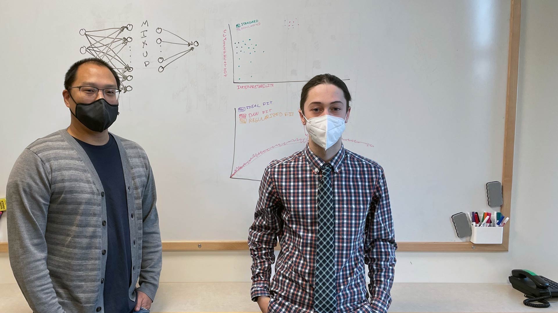 photo of Peter Koo and Ethan Labelson