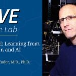 Image of Live at the Lab Tony Zador NeuroAI webinar video still