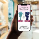 image of the Essentials of Glycobiology ebook display in an iPhone