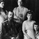 photo of the Romanov family