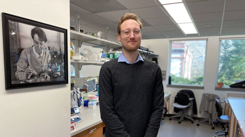 Photo of Jeremy Borniger in his lab