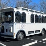 Photo of the CSHL Villager Trolley