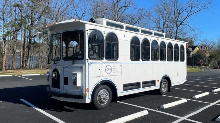 image of the CSHL Villager trolley