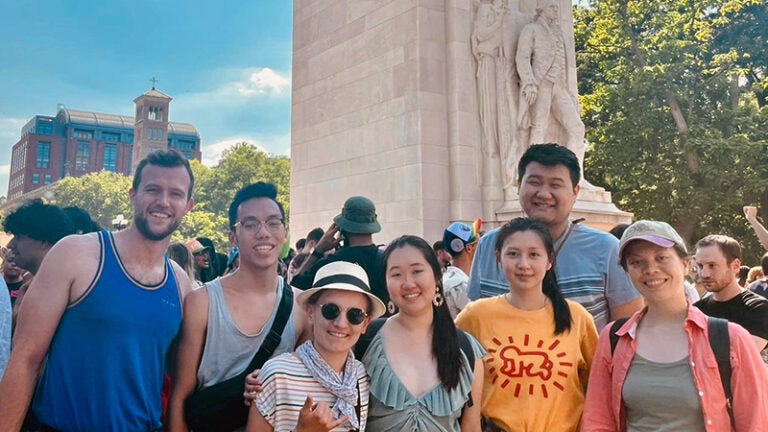 image of DIAS members at the 2022 NYC Pride celebration