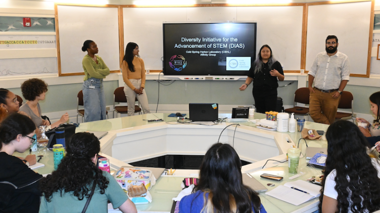 DIAS members presenting to CSHL STARS (Science Technology & Research Scholars)