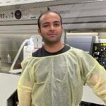 Photo of Asad Lakhani in the Flow Cytometry Core Facility
