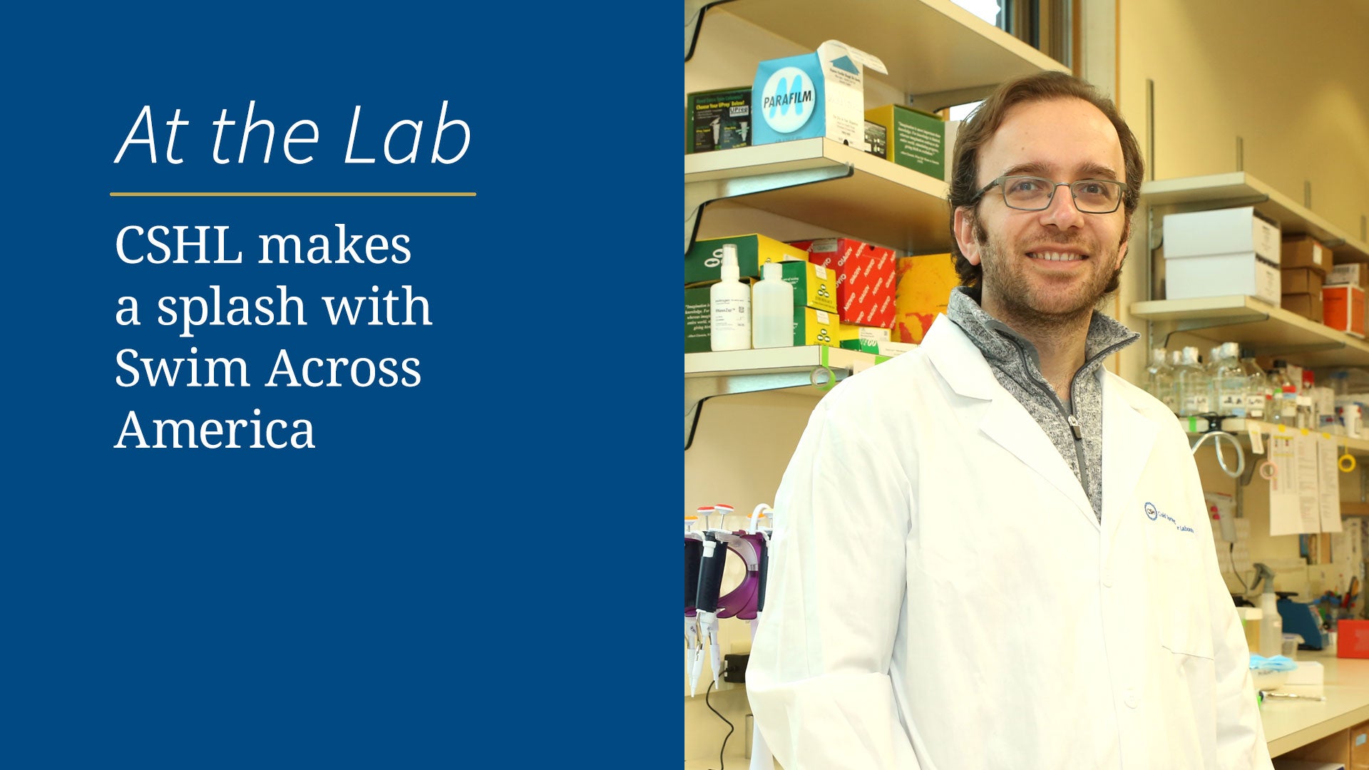 CSHL makes a splash with Swim Across America Cold Spring Harbor