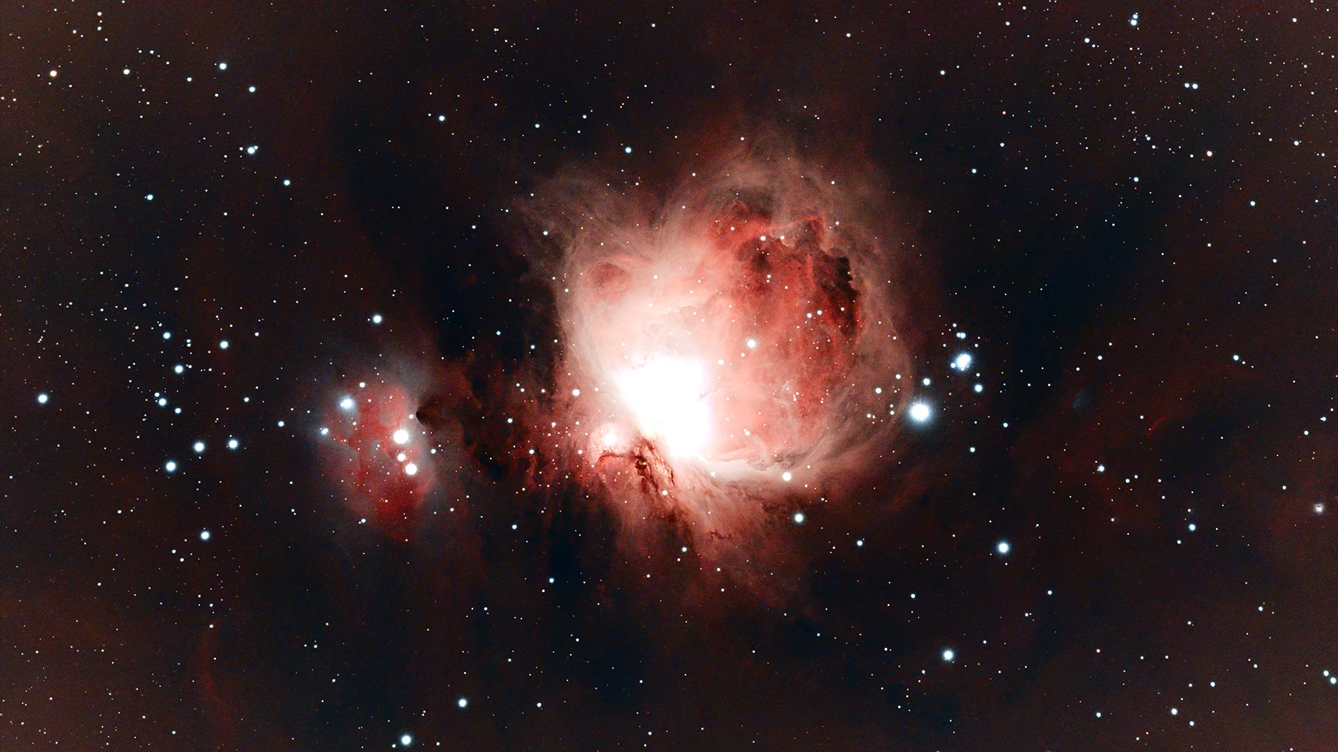 photo of the Orion Nebulae