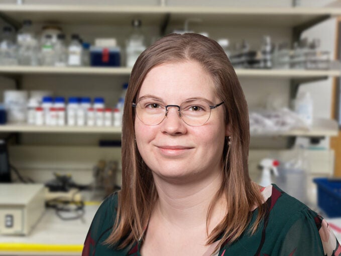 image of CSHL postdoc Eva Lentsch