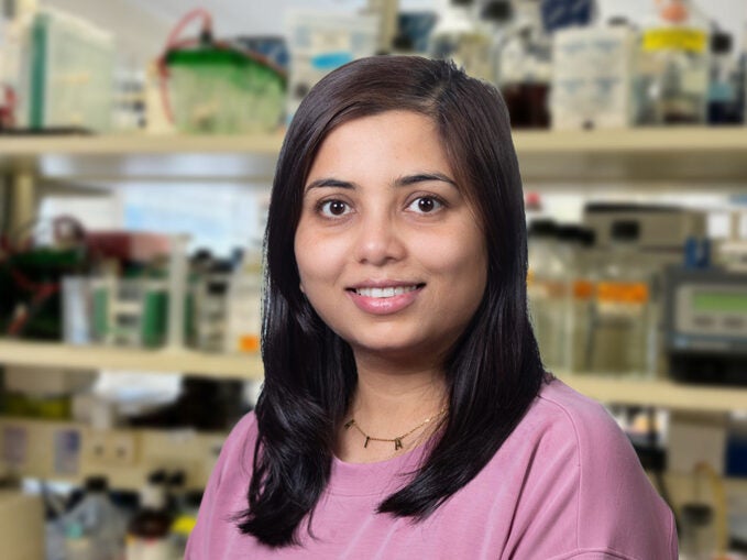 image of CSHL postdoc Minakshi Gandhi