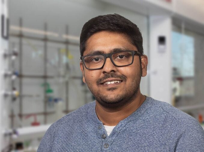 image of CSHL postdoc Nandhakumar Shanmugarat