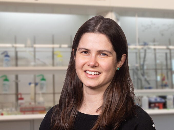 image of CSHL postdoc Natalie Jones