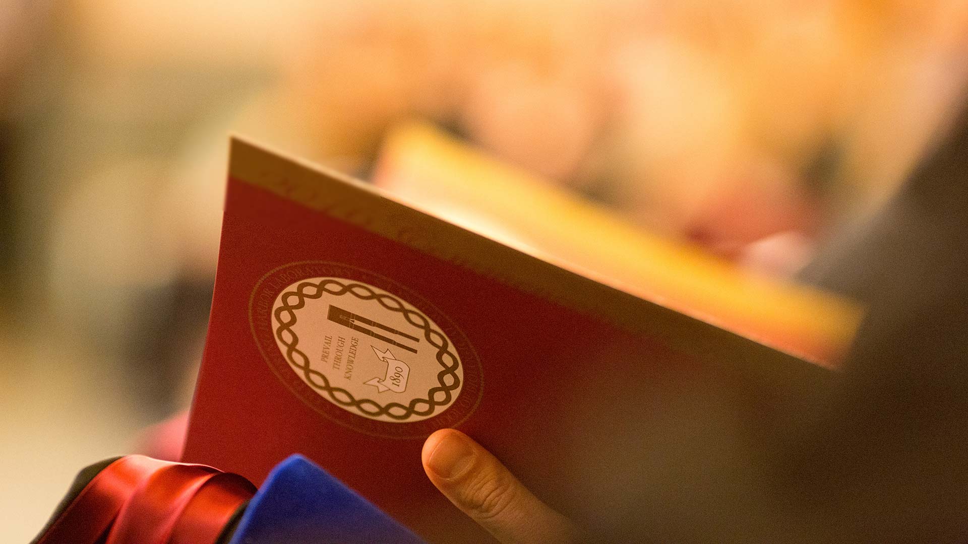 image of the CSHL SBS convocation booklet