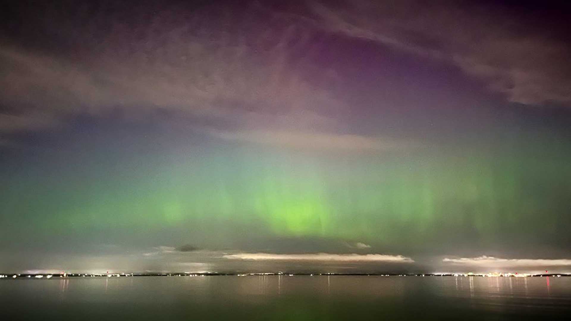 photo of Northern Lights above Connecticut
