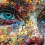 image of mosaic diversity face