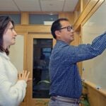 photo of Shushan Toneyan and Peter Koo
