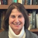 image of Mila Pollock in the library