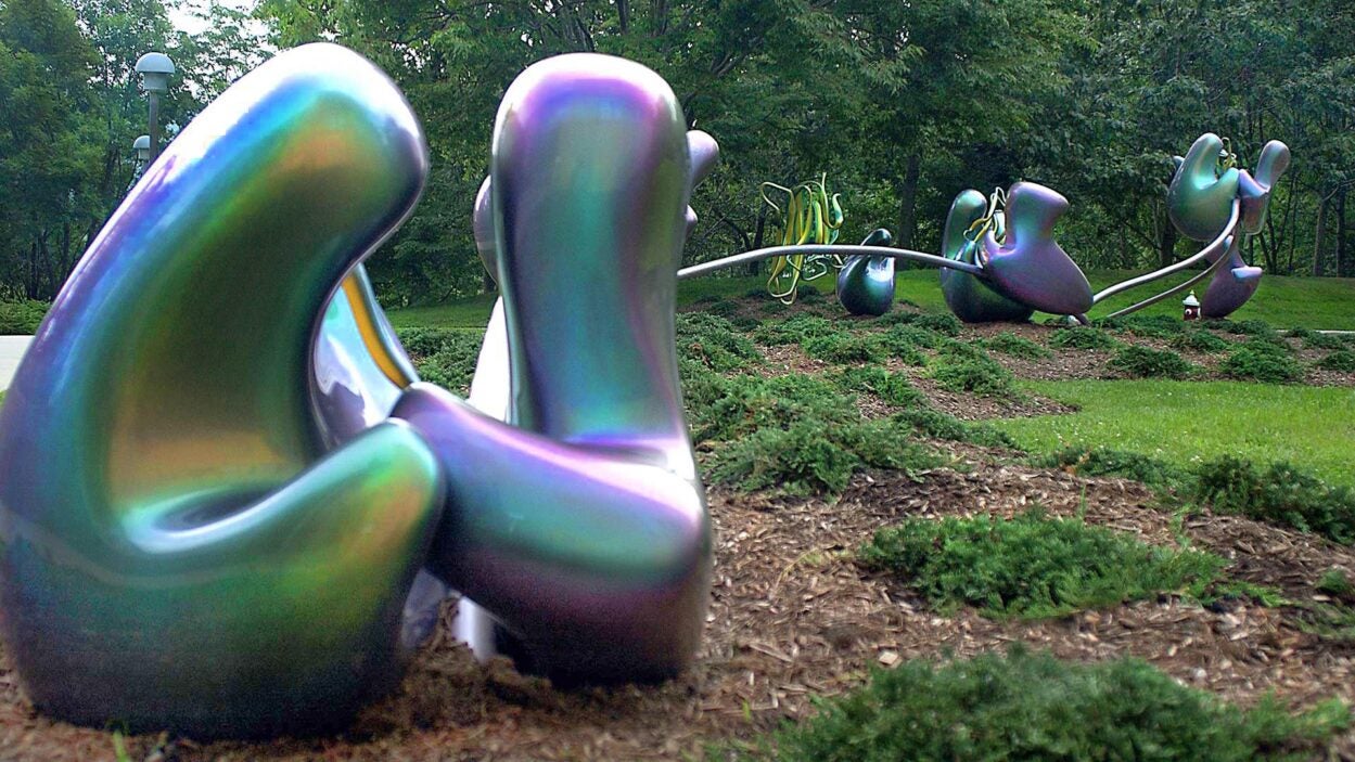 image of The Waltz of the Polypeptides sculpture