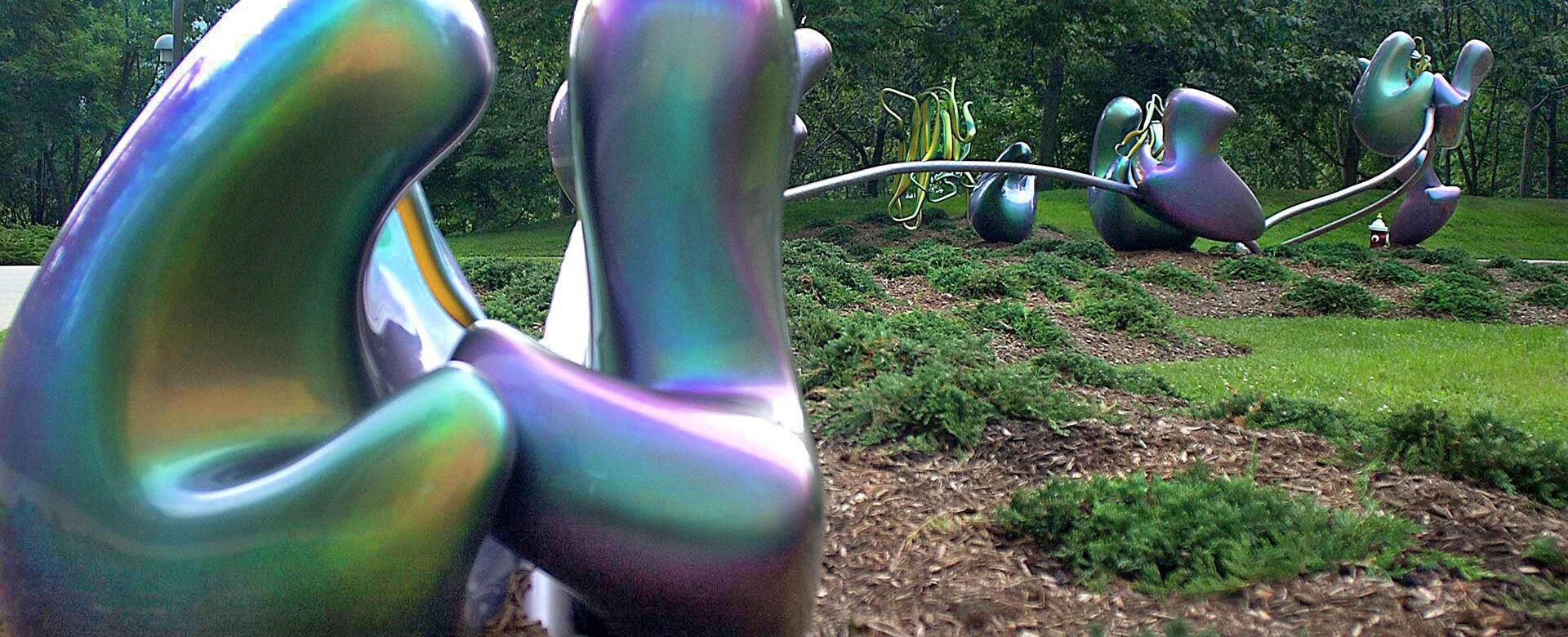 image of The Waltz of the Polypeptides sculpture