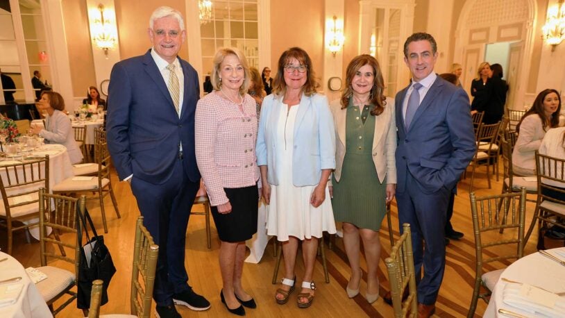 Image of CSHL and Northwell Health members at the Cosmopolitan Club