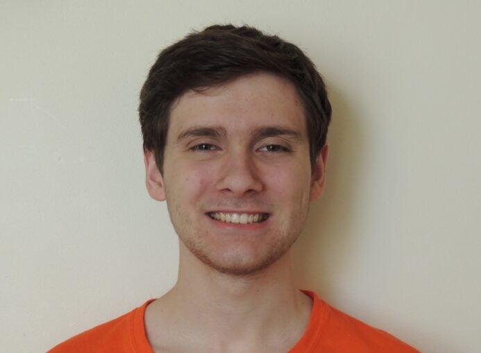 Photo of 2025 summer research intern Micheal Lenzi