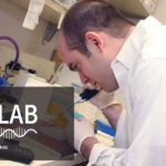 Image of Chris Vakoc in the laboratory for At the Lab