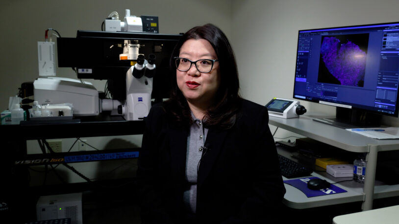 Image of Erika Wee in the CSHL Microscopy Core